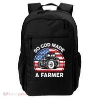 Famer Men Women Kids Funny So God Made A Farmer Backpack thumb 0