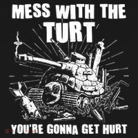 Funny Mess With The Turt You're Gonna Get Hurt Battle Turtle Women's Hoodie thumb 2