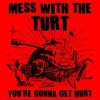 Funny Mess With The Turt You're Gonna Get Hurt Battle Turtle Santa Hat thumb 1