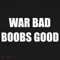 Funny Meme War Bad Boobs Good Joke Long Sleeve Shirt thumb 2