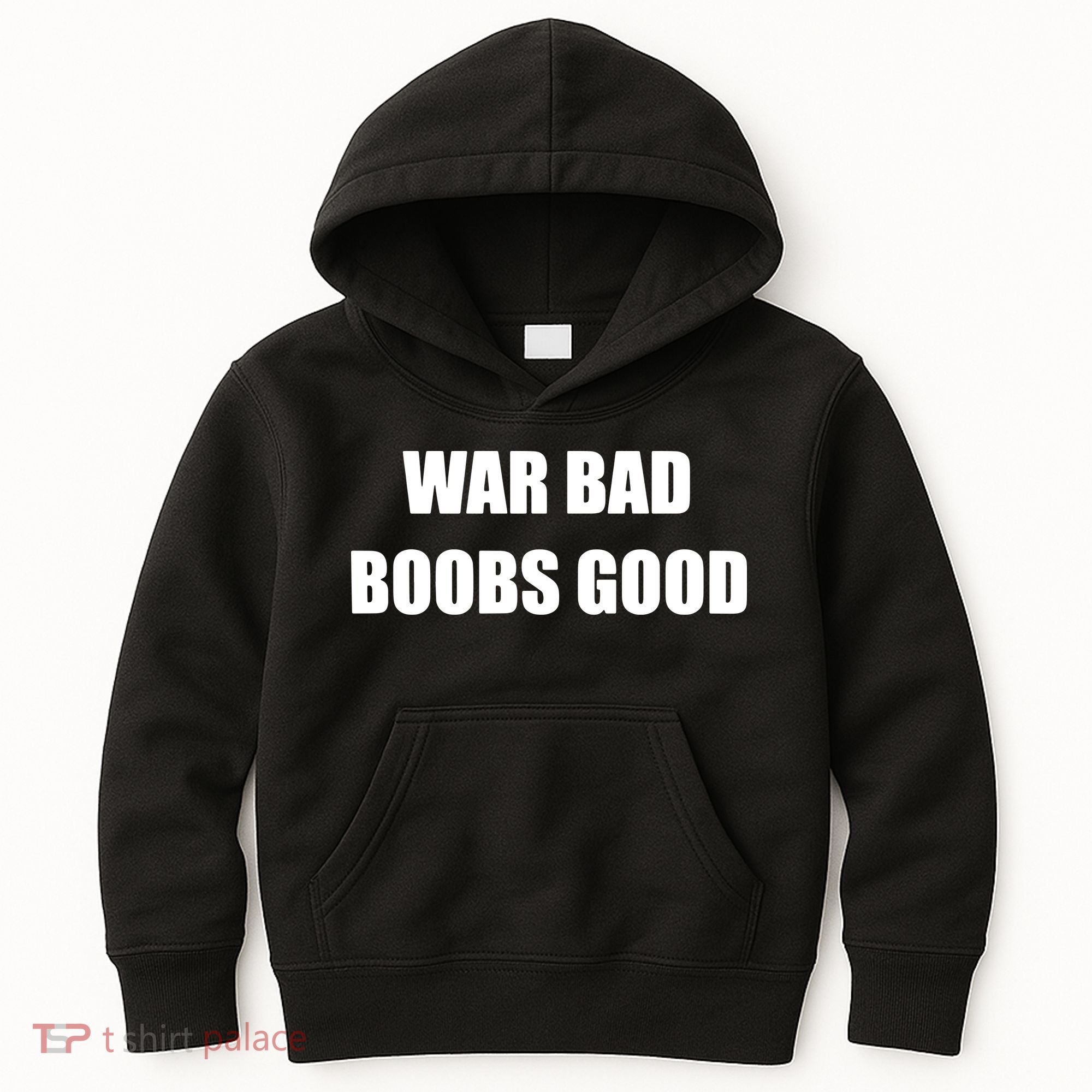 Funny Meme War Bad Boobs Good Joke Kids Hoodie