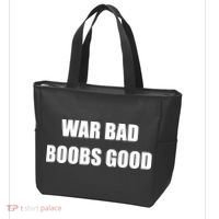 Funny Meme War Bad Boobs Good Joke Tote Bag thumb 3