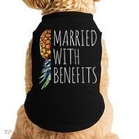 Funny Married With Benefits Upside Down Pineapple Swinger Doggie Tank thumb 0