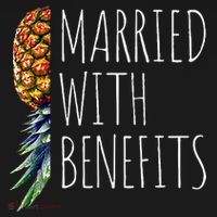 Funny Married With Benefits Upside Down Pineapple Swinger Bucket Hat thumb 4