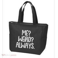 Funny Me? Weird? Always. Tote Bag thumb 3