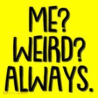 Funny Me? Weird? Always. Kids Long Sleeve Shirt thumb 2