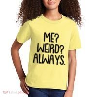 Funny Me? Weird? Always. Kids T-Shirt thumb 2