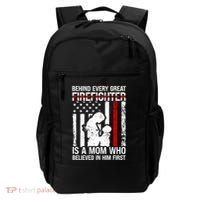 Firefighter Mom Who Believed Fire Mom Firefighter Mother Great Gift Backpack thumb 0