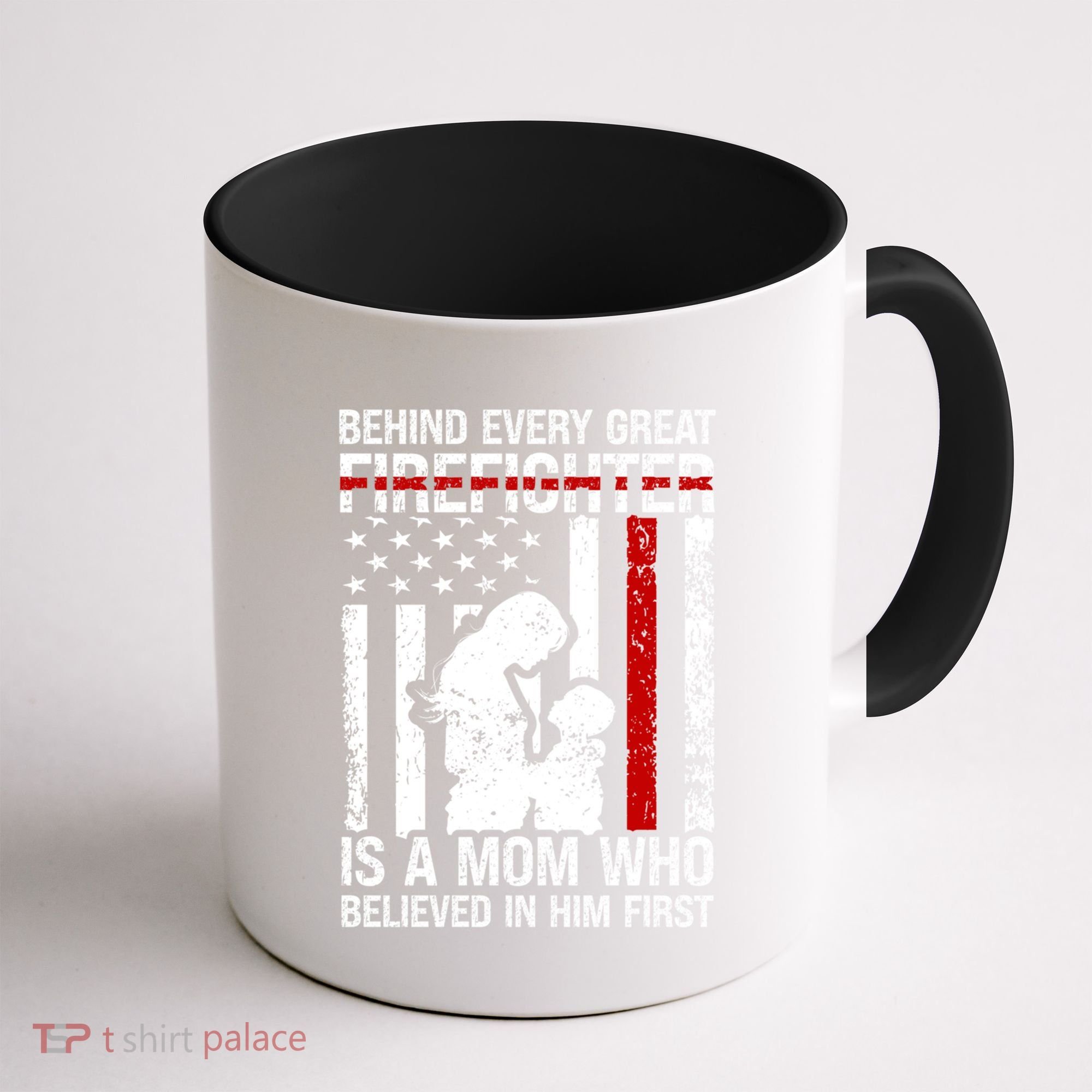 Firefighter Mom Who Believed Fire Mom Firefighter Mother Great Gift Coffee Mug