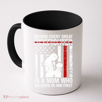 Firefighter Mom Who Believed Fire Mom Firefighter Mother Great Gift Coffee Mug