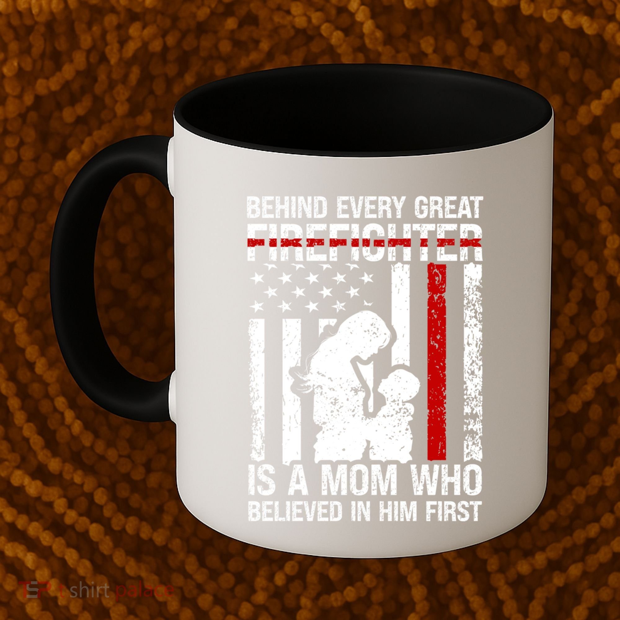 Firefighter Mom Who Believed Fire Mom Firefighter Mother Great Gift Coffee Mug