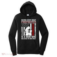Firefighter Mom Who Believed Fire Mom Firefighter Mother Great Gift Women's Hoodie thumb 0