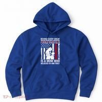Firefighter Mom Who Believed Fire Mom Firefighter Mother Great Gift Hoodie thumb 0
