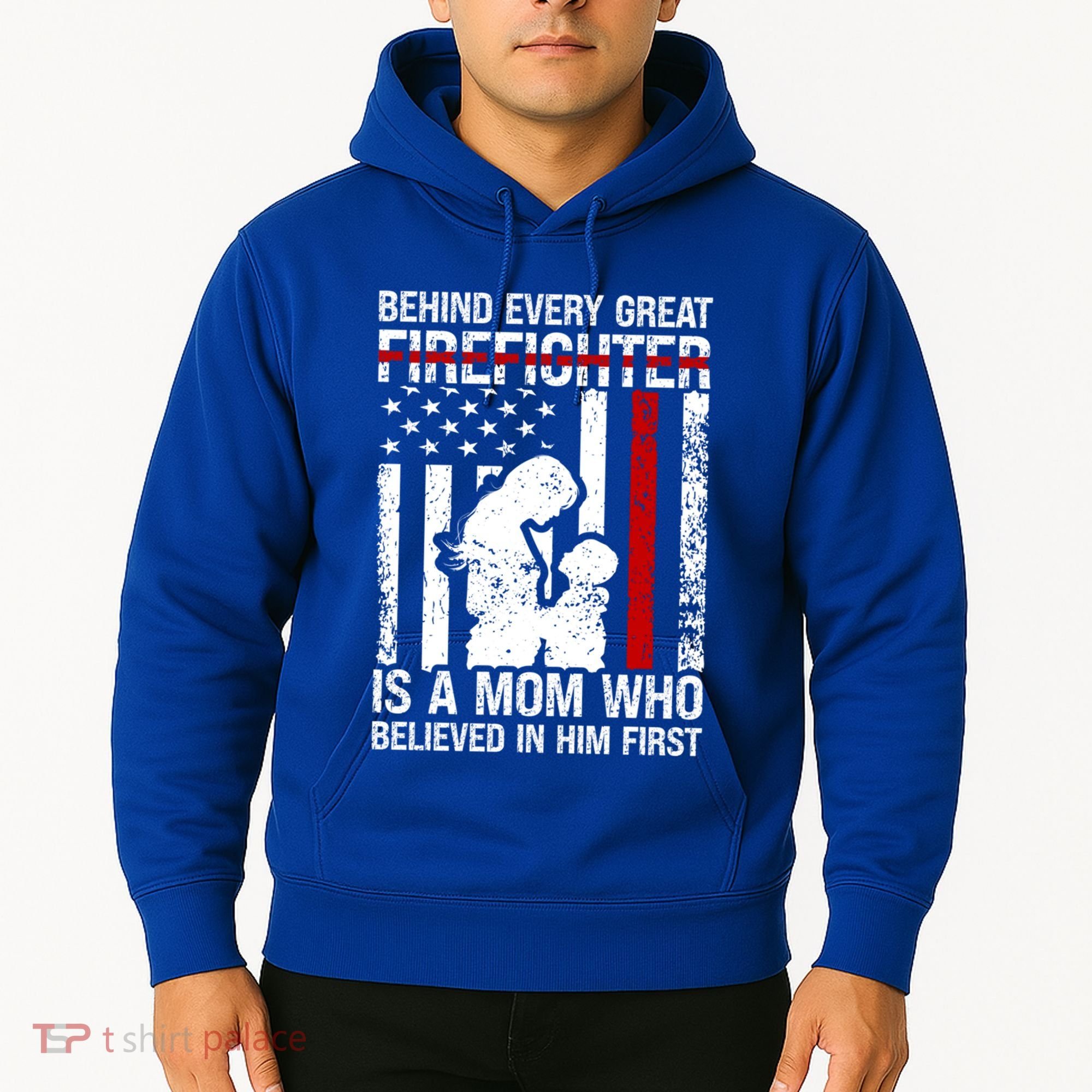 Firefighter Mom Who Believed Fire Mom Firefighter Mother Great Gift Hoodie