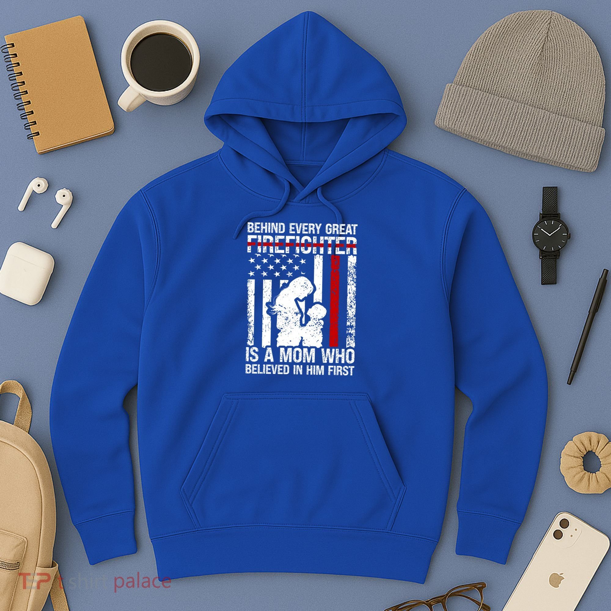 Firefighter Mom Who Believed Fire Mom Firefighter Mother Great Gift Hoodie