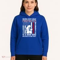 Firefighter Mom Who Believed Fire Mom Firefighter Mother Great Gift Hoodie thumb 5