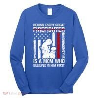 Firefighter Mom Who Believed Fire Mom Firefighter Mother Great Gift Long Sleeve Shirt thumb 0