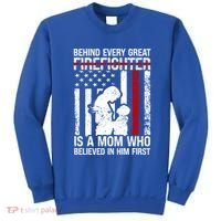 Firefighter Mom Who Believed Fire Mom Firefighter Mother Great Gift Sweatshirt thumb 0