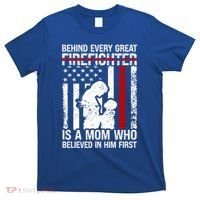 Firefighter Mom Who Believed Fire Mom Firefighter Mother Great Gift T-Shirt thumb 0