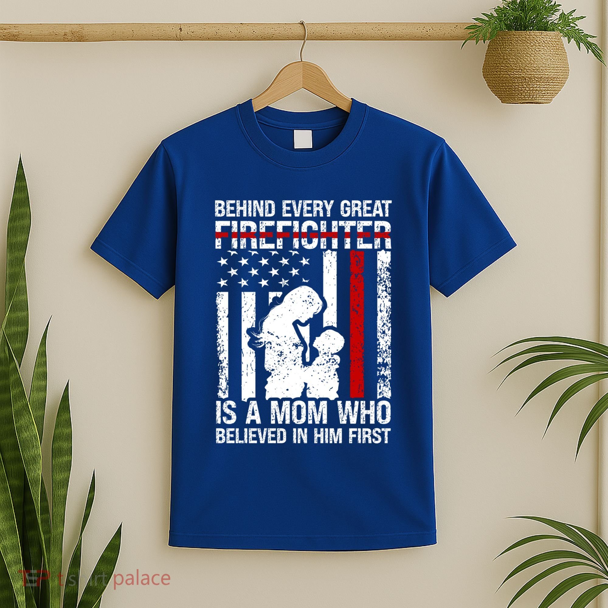 Firefighter Mom Who Believed Fire Mom Firefighter Mother Great Gift T-Shirt