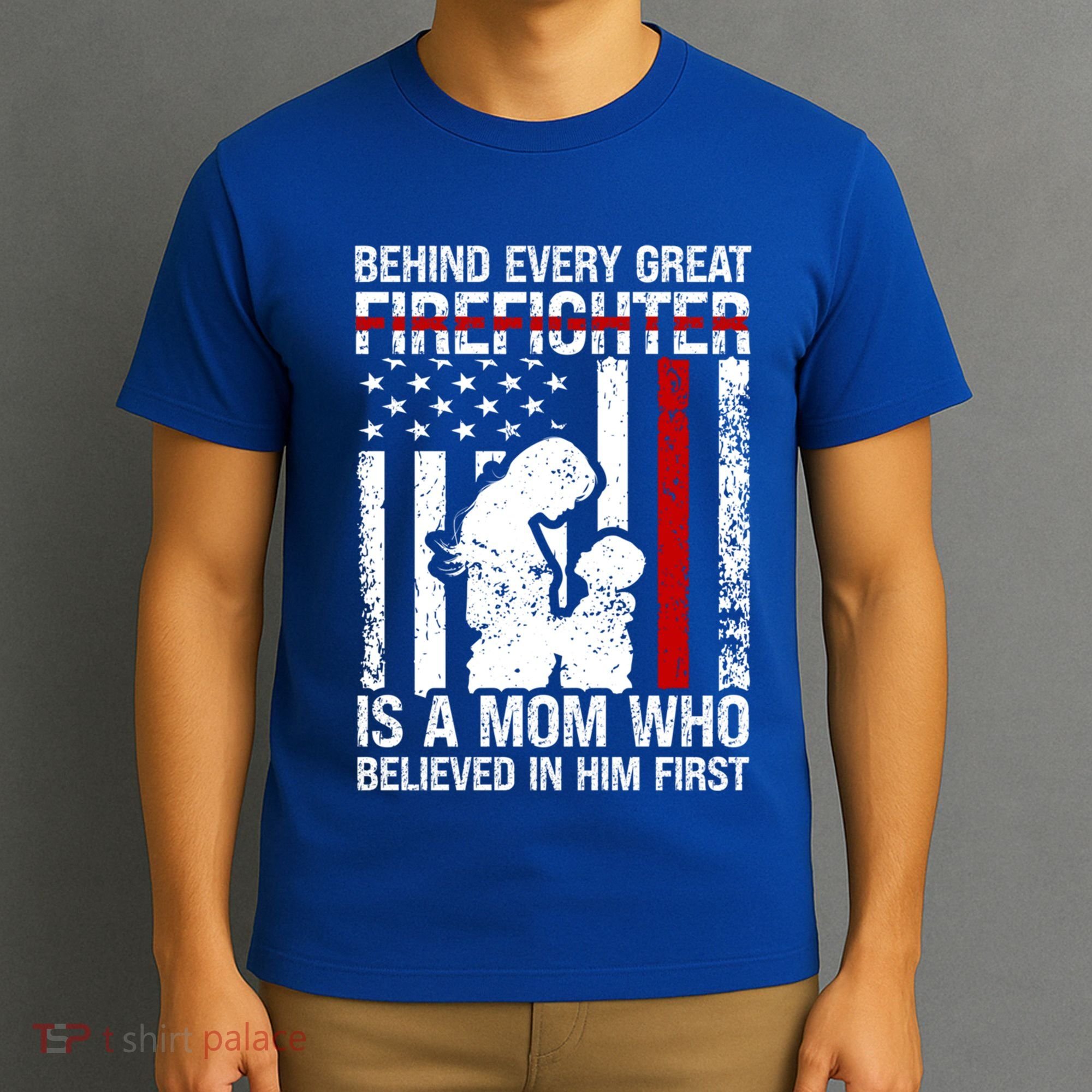 Firefighter Mom Who Believed Fire Mom Firefighter Mother Great Gift T-Shirt