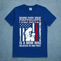 Firefighter Mom Who Believed Fire Mom Firefighter Mother Great Gift T-Shirt thumb 5