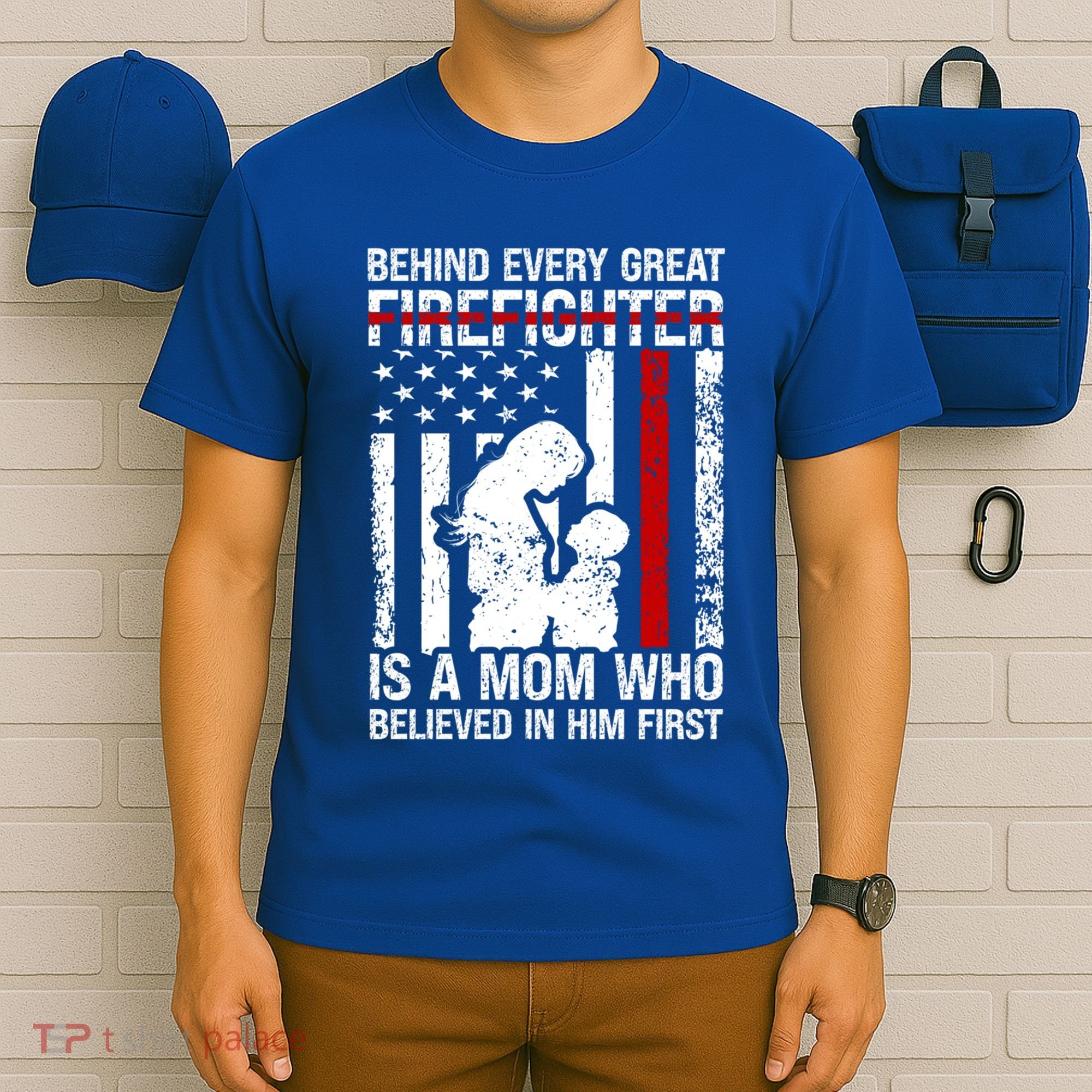 Firefighter Mom Who Believed Fire Mom Firefighter Mother Great Gift T-Shirt