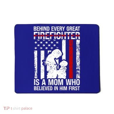 Firefighter Mom Who Believed Fire Mom Firefighter Mother Great Gift Mousepad