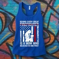Firefighter Mom Who Believed Fire Mom Firefighter Mother Great Gift Women's Tank Top thumb 3