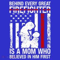 Firefighter Mom Who Believed Fire Mom Firefighter Mother Great Gift Toddler Hoodie thumb 2