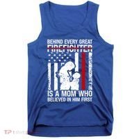 Firefighter Mom Who Believed Fire Mom Firefighter Mother Great Gift Tank Top thumb 0