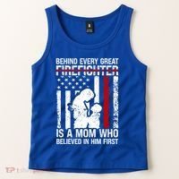 Firefighter Mom Who Believed Fire Mom Firefighter Mother Great Gift Tank Top thumb 2