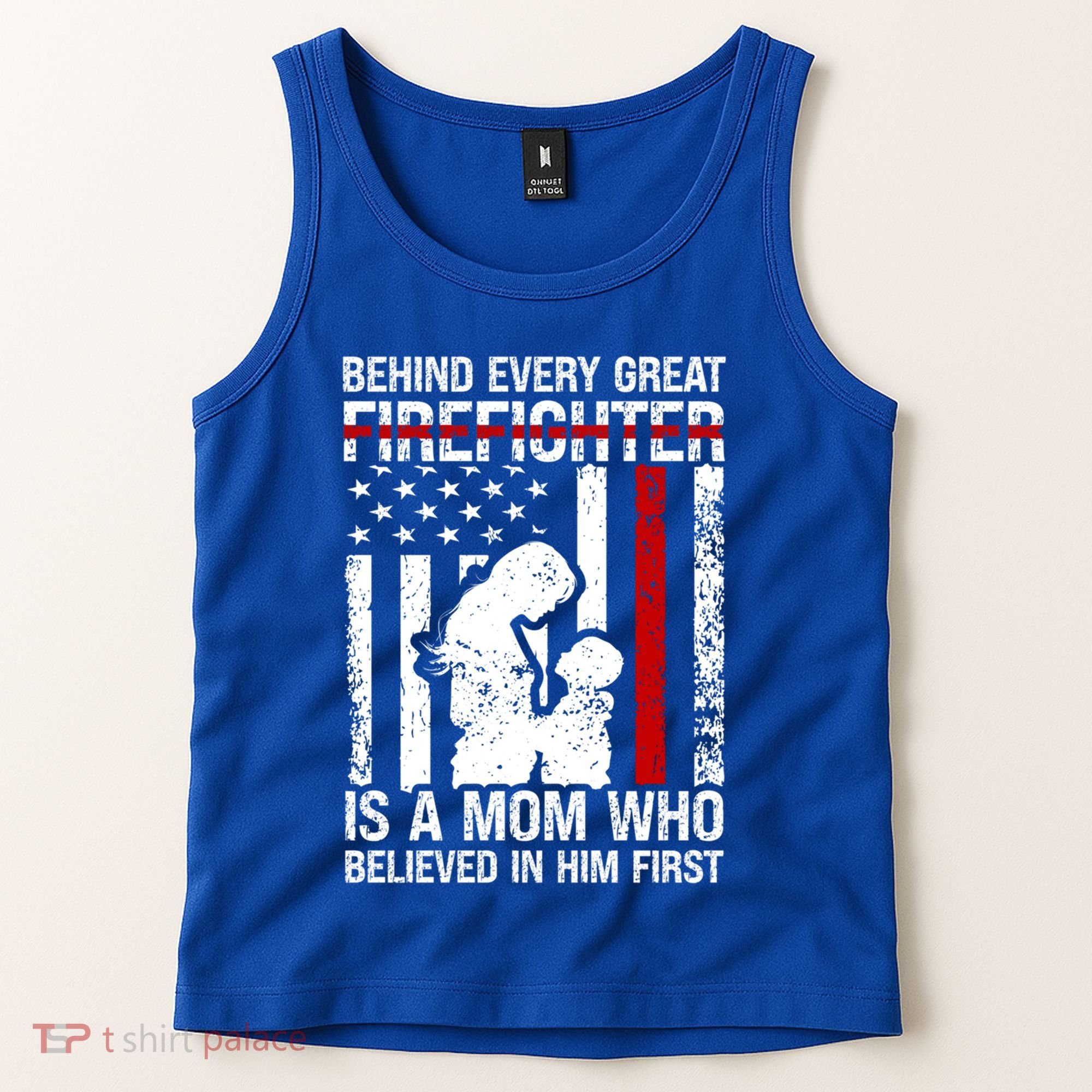 Firefighter Mom Who Believed Fire Mom Firefighter Mother Great Gift Tank Top