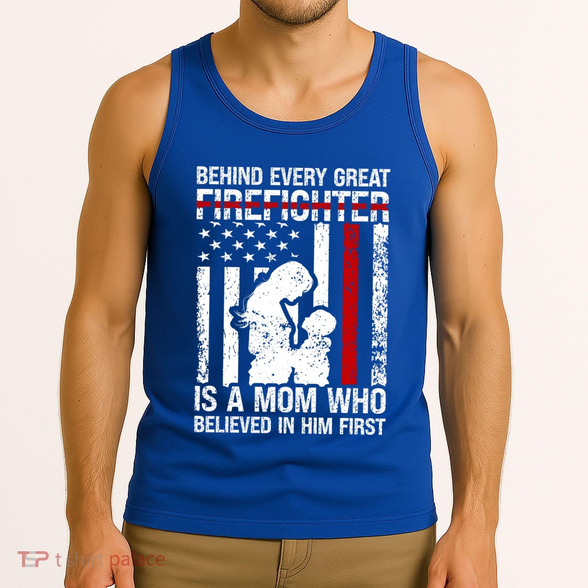Firefighter Mom Who Believed Fire Mom Firefighter Mother Great Gift Tank Top