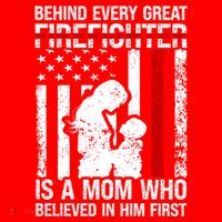 Firefighter Mom Who Believed Fire Mom Firefighter Mother Great Gift Santa Hat thumb 1