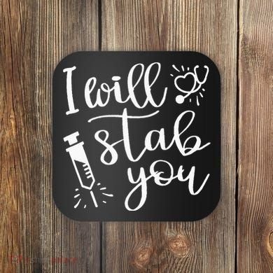 Funny Medical Worker Nurse CNA Coaster