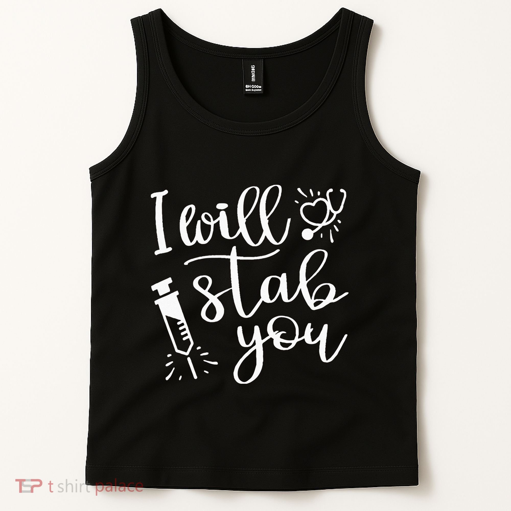 Funny Medical Worker Nurse CNA Tank Top