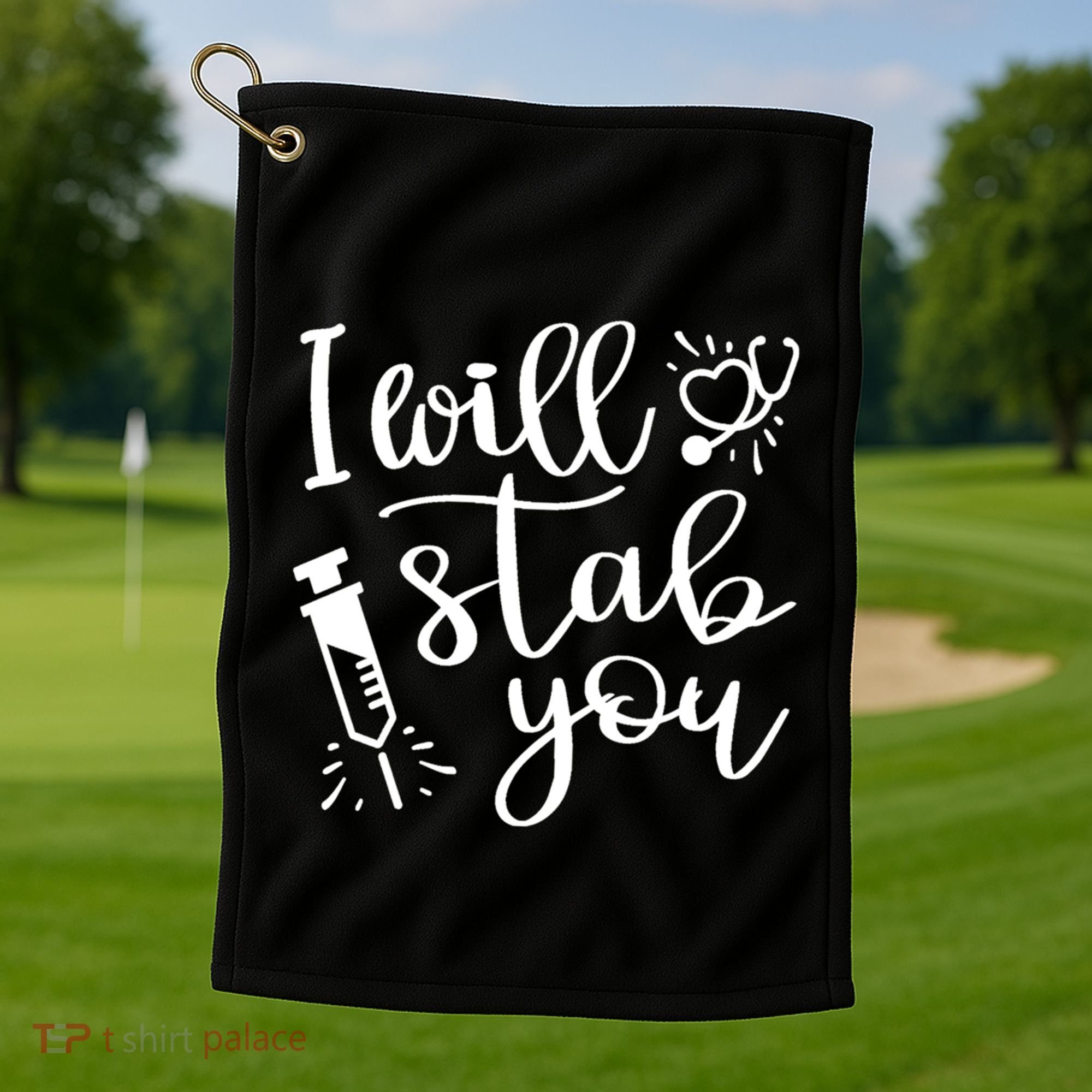 Funny Medical Worker Gift Cute Gift Nurse Cna Gift Golf Towel