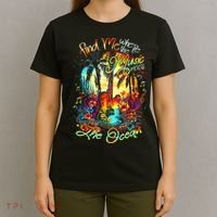 Find Me Where The Music Meets The Ocean Fun Gifts T-Shirt thumb 4