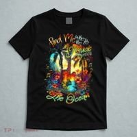 Find Me Where The Music Meets The Ocean Fun Gifts T-Shirt thumb 5