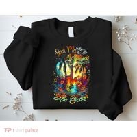 Find Me Where The Music Meets The Ocean Sweatshirt thumb 2