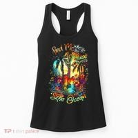 Find Me Where The Music Meets The Ocean Women's Tank Top thumb 0