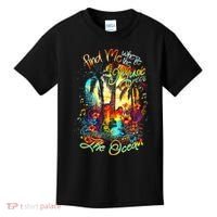 Find Me Where The Music Meets The Ocean Kids T-Shirt thumb 0
