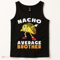 Funny Nacho Average Brother Cinco De Mayo Mexican Tank Top thumb 2