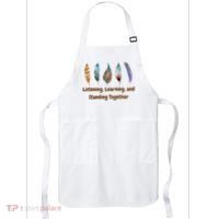Feathers Native American Unity Day Orange Indigenous Apron thumb 0