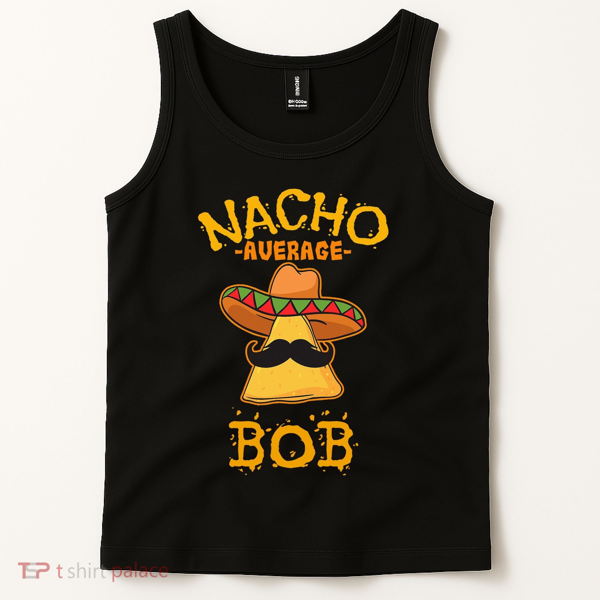 Funny Nacho Average Bob Tank Top