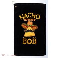 Funny Nacho Average Bob Golf Towel thumb 0