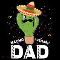 Funny Nacho Average Dad Backpack thumb 2