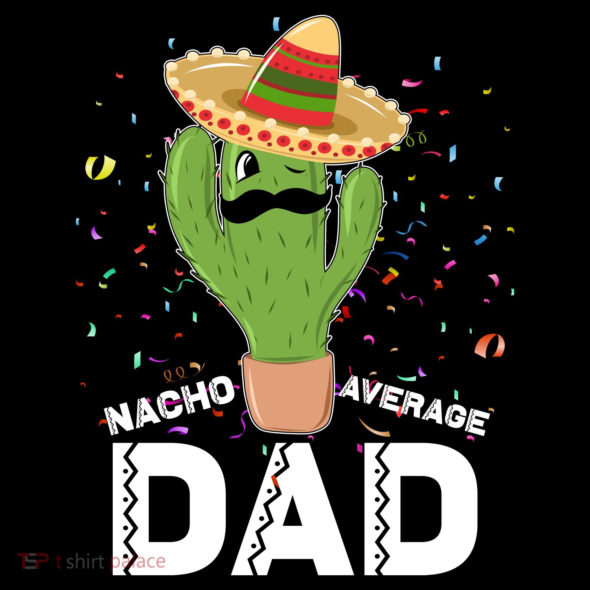 Funny Nacho Average Dad Coaster
