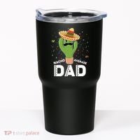 Funny Nacho Average Dad Tumbler thumb 0